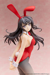 Rascal Does Not Dream of Bunny Girl Senpai Statue 1/7 Mai Sakurajima Red Bunny Girl Ver. 27 cm 4534530968937