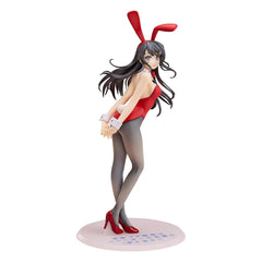 Rascal Does Not Dream of Bunny Girl Senpai Statue 1/7 Mai Sakurajima Red Bunny Girl Ver. 27 cm 4534530968937