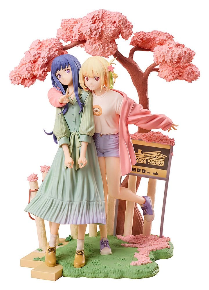 Lycoris Recoil PVC Figures 2-Pack Chisato Nishikigi & Takina Inoue Spring Ver. 25 cm 4534530998590
