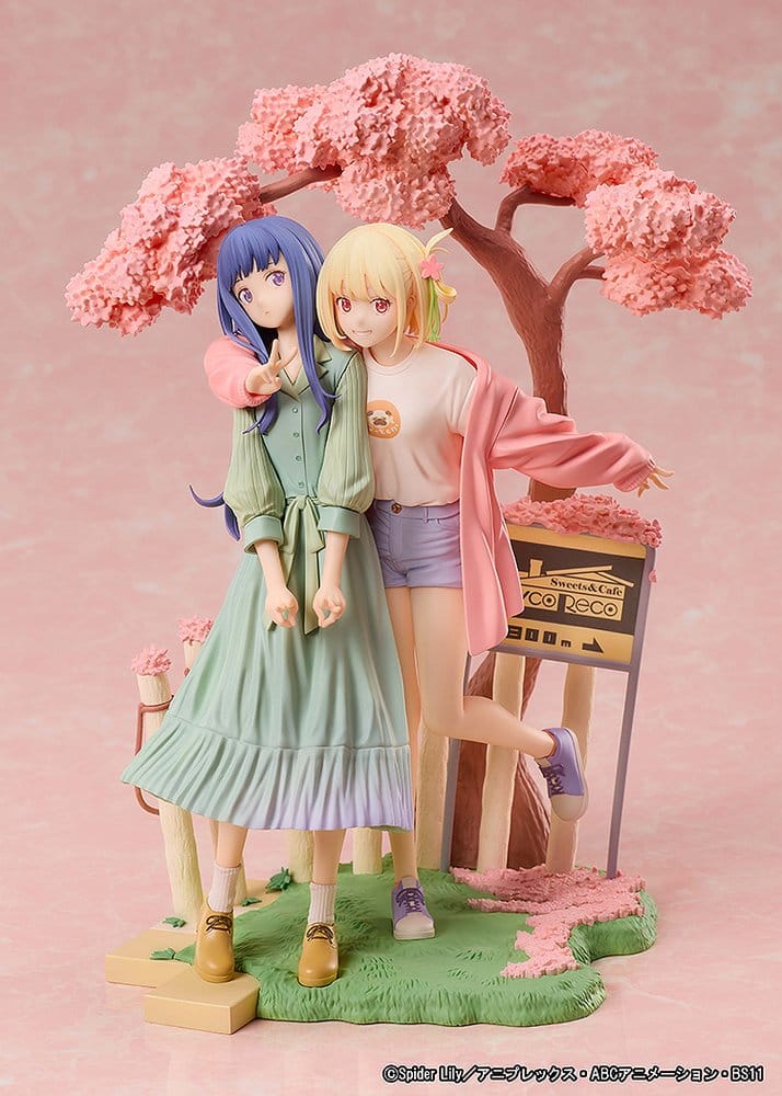 Lycoris Recoil PVC Figuren 2er-Pack Chisato Nishikigi & Takina Inoue Spring Ver. 25 cmLycoris Recoil PVC Figures 2-Pack Chisato Nishikigi & Takina Inoue Spring Ver. 25 cmLycoris Recoil pack 2 figurines PVC Chisato Nishikigi & Takina Inoue Spring Ver. 25 c 4534530998590