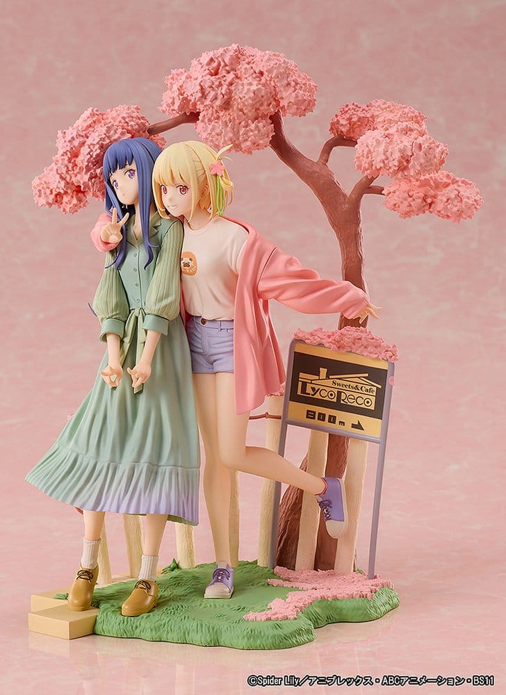Lycoris Recoil PVC Figures 2-Pack Chisato Nishikigi & Takina Inoue Spring Ver. 25 cm 4534530998590