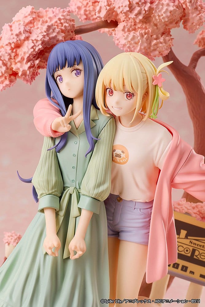 Lycoris Recoil PVC Figuren 2er-Pack Chisato Nishikigi & Takina Inoue Spring Ver. 25 cmLycoris Recoil PVC Figures 2-Pack Chisato Nishikigi & Takina Inoue Spring Ver. 25 cmLycoris Recoil pack 2 figurines PVC Chisato Nishikigi & Takina Inoue Spring Ver. 25 c 4534530998590