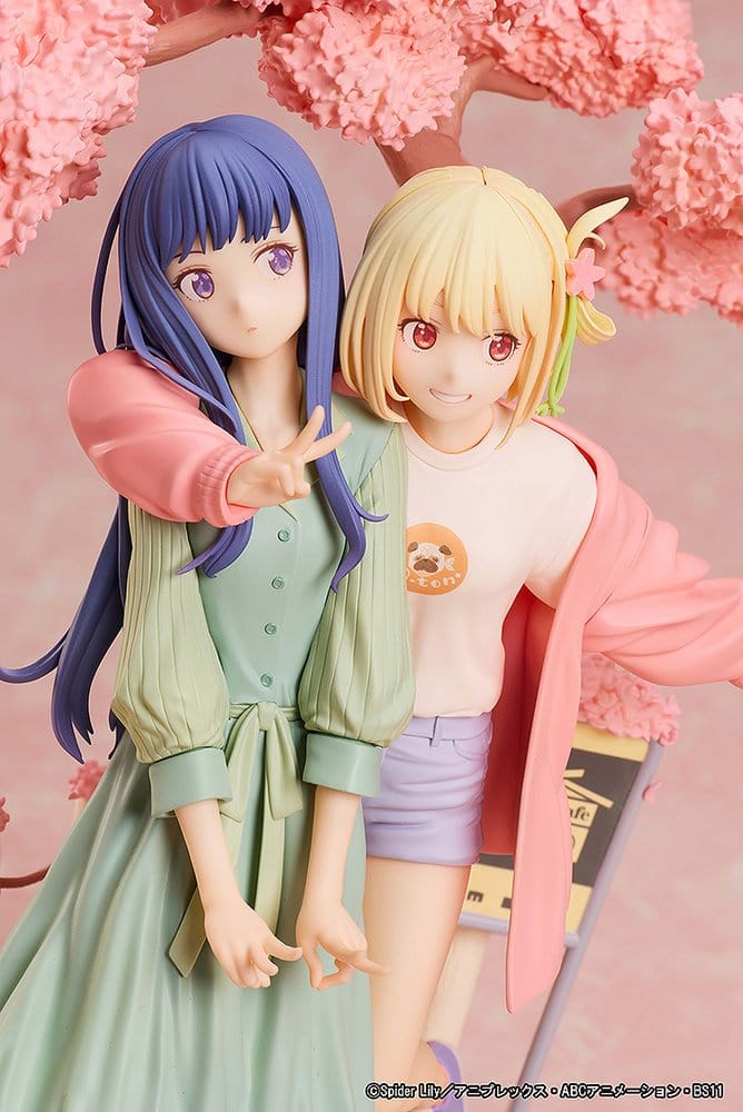 Lycoris Recoil PVC Figures 2-Pack Chisato Nishikigi & Takina Inoue Spring Ver. 25 cm 4534530998590
