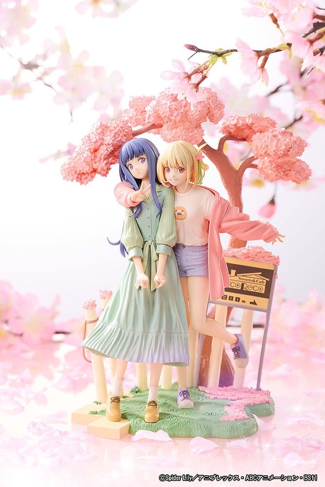 Lycoris Recoil PVC Figuren 2er-Pack Chisato Nishikigi & Takina Inoue Spring Ver. 25 cmLycoris Recoil PVC Figures 2-Pack Chisato Nishikigi & Takina Inoue Spring Ver. 25 cmLycoris Recoil pack 2 figurines PVC Chisato Nishikigi & Takina Inoue Spring Ver. 25 c 4534530998590