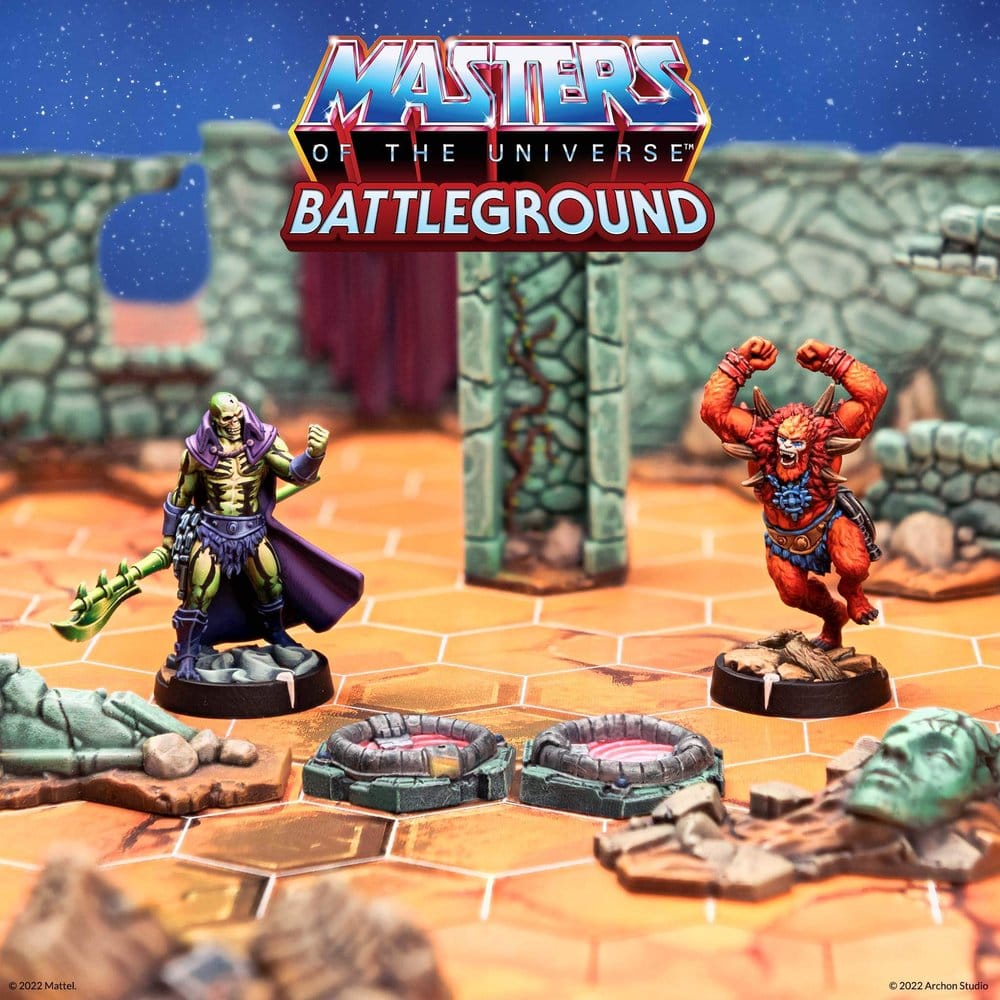 Masters of the Universe: Battleground Miniatures Game Wave 1: Evil Warriors Faction *French Version* 5901414672928