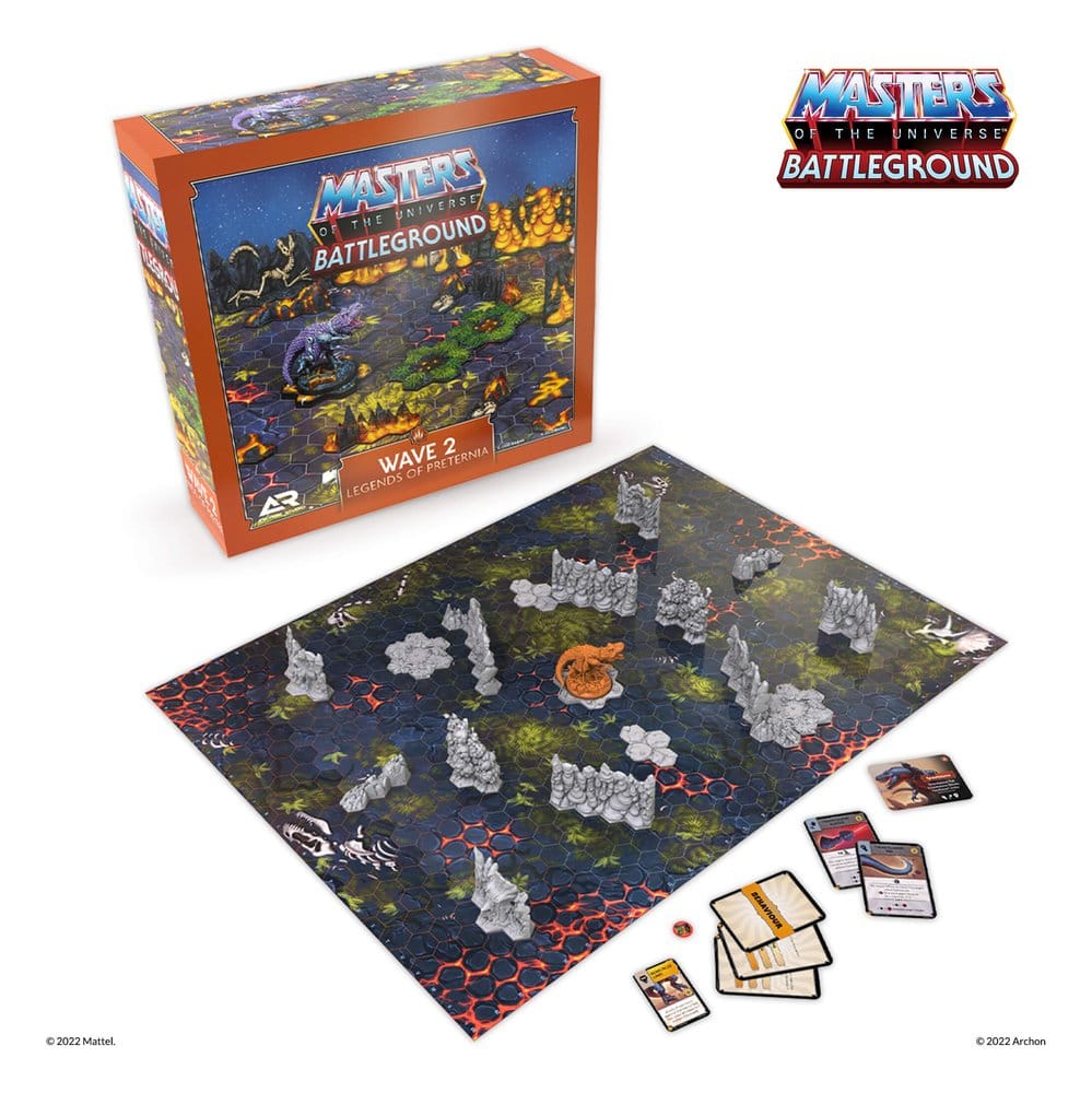 Masters of the Universe: Battleground Miniatures Game Wave 2: Legends of Preternia *Italian Version* 5901414673017