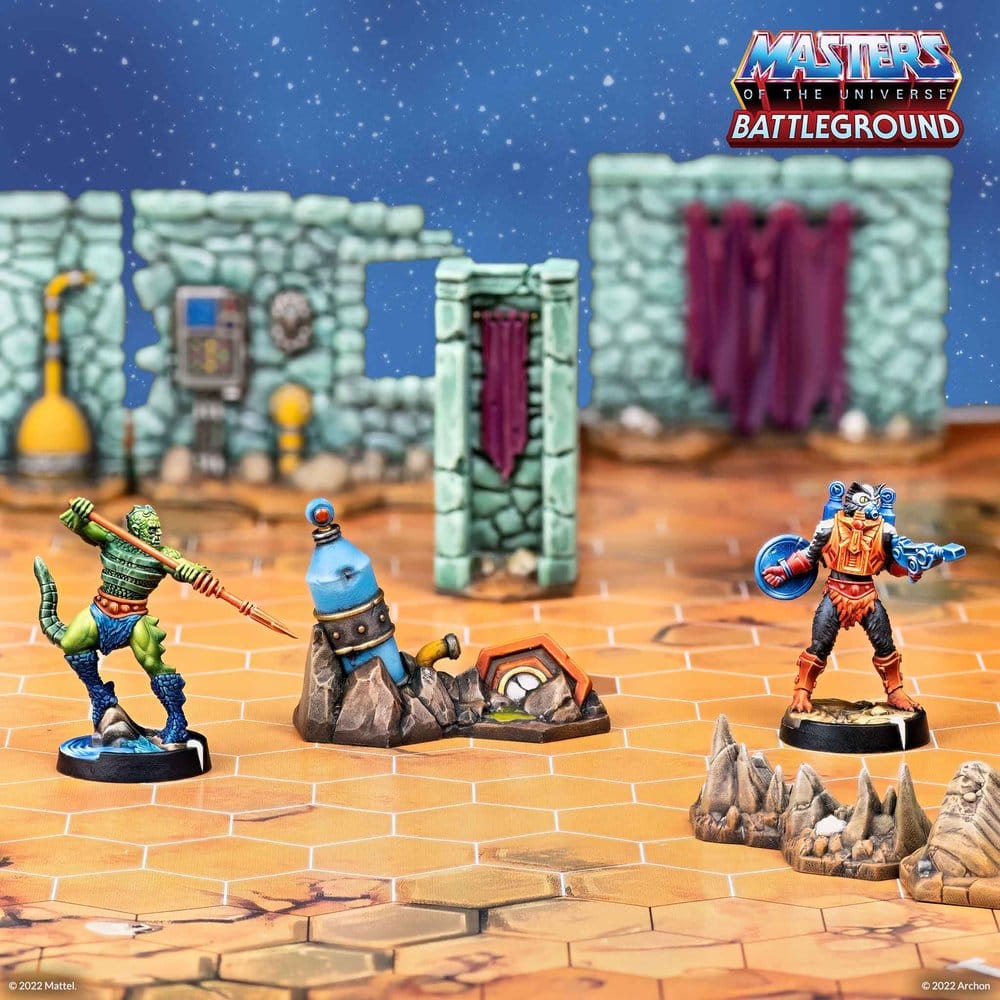 Masters of the Universe: Battleground Miniatures Game Wave 3: Evil Warriors Faction *Spanish Version* 5901414673338