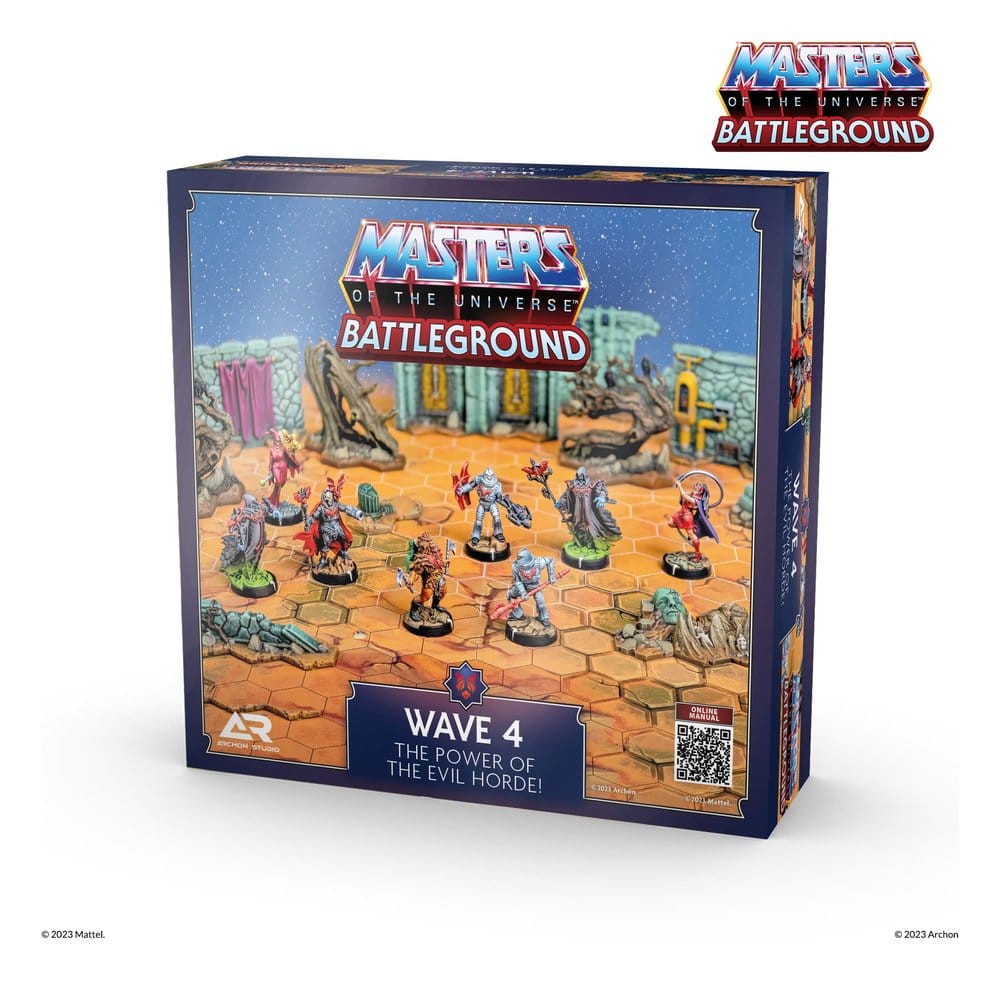Masters of the Universe: Battleground Miniatures Game Wave 4: The Power of the Evil Horde *French Version* 5901414673543