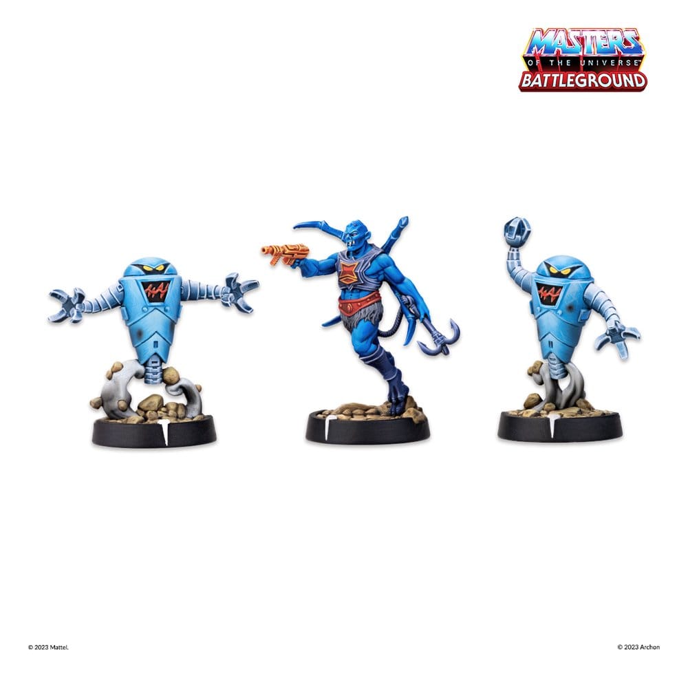 Masters of the Universe: Battleground Miniatures Game Wave 5: Evil Warriors Faction *French Version* 5901414673840