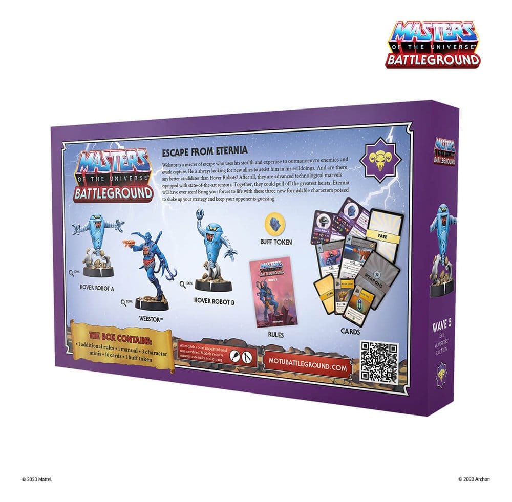Masters of the Universe: Battleground Miniatures Game Wave 5: Evil Warriors Faction *Italian Version* 5901414673864