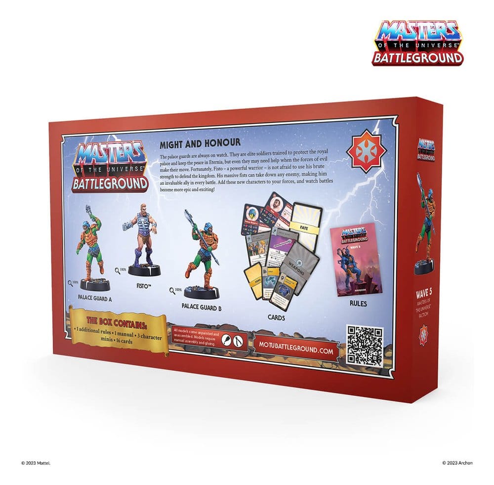 Masters of the Universe: Battleground Miniatures Game Wave 5: Masters of the Universe faction *Spanish Version* 5901414673871