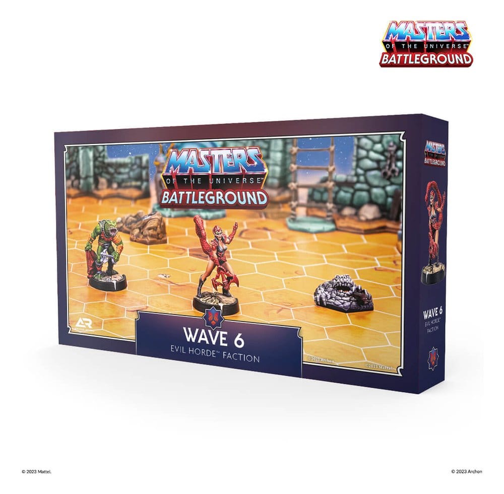 Masters of the Universe: Battleground Miniatures Game Wave 6: Evil Horde Faction *French Version* 5901414673994