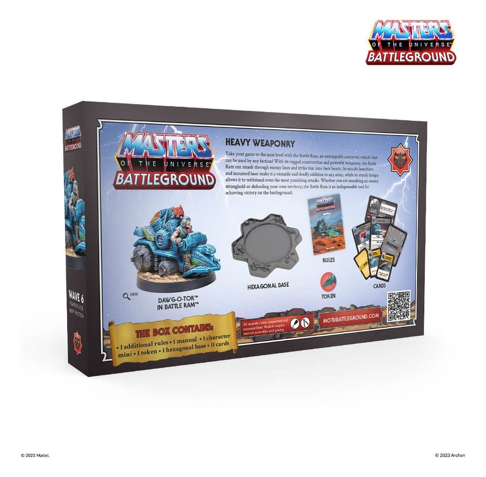 Masters of the Universe: Battleground Miniatures Game Wave 6: Fighting Foe Men Faction *Italian Version* 5901414674007
