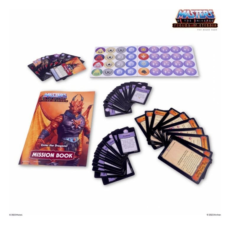 Masters of the Universe Board Game Expansion Fields of Eternia - Enter the Dragons! *German Version* 5901414674052
