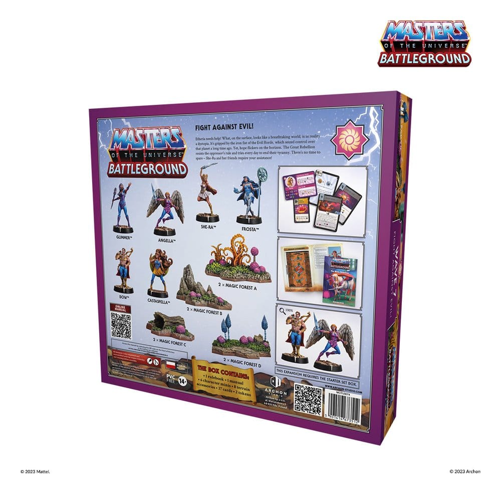 Masters of the Universe: Battleground Miniatures Game Wave 7: The Great Rebellion *English Version* 5901414676216