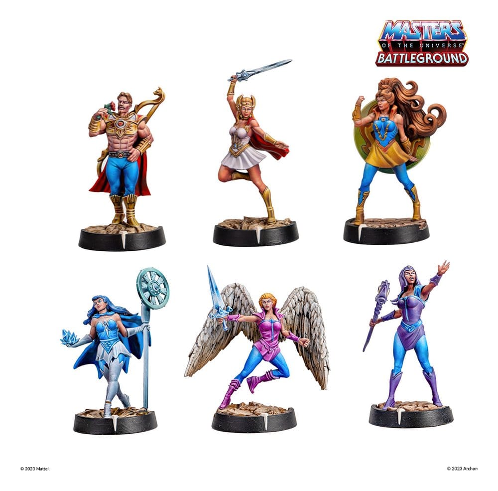 Masters of the Universe: Battleground Miniatures Game Wave 7: The Great Rebellion *Spanish Version* 5901414676261
