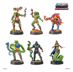 Masters of the Universe: Battleground Miniatures Game Wave 8: Snake Men Faction *French Version* 5901414679729
