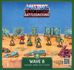 Masters of the Universe: Battleground Miniatures Game Wave 8: Snake Men Faction *Italian Version* 5901414679736