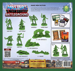 Masters of the Universe: Battleground Miniatures Game Wave 8: Snake Men Faction *Italian Version* 5901414679736