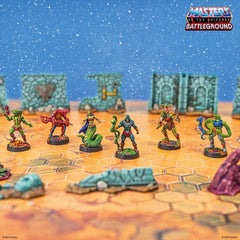 Masters of the Universe: Battleground Miniatures Game Wave 8: Snake Men Faction *Spanish Version* 5901414679743