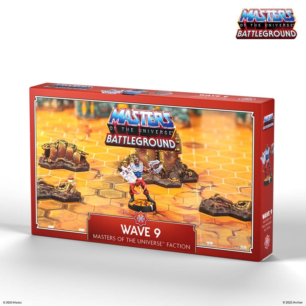 Masters of the Universe: Battleground Miniatures Game Wave 9: Masters of the Universe Faction *Italian Version* 5901397100524