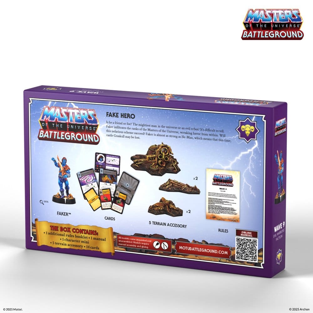Masters of the Universe: Battleground Miniatures Game Wave 9: Evil Warriors Faction *English Version* 5901397100555