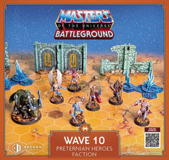 Masters of the Universe: Battleground Miniatures Game Wave 10: Preternian Heroes Faction *English Version* 5901397100432