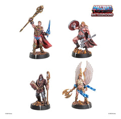 Masters of the Universe: Battleground Miniatures Game Wave 10: Preternian Heroes Faction *French Version* 5901397100456