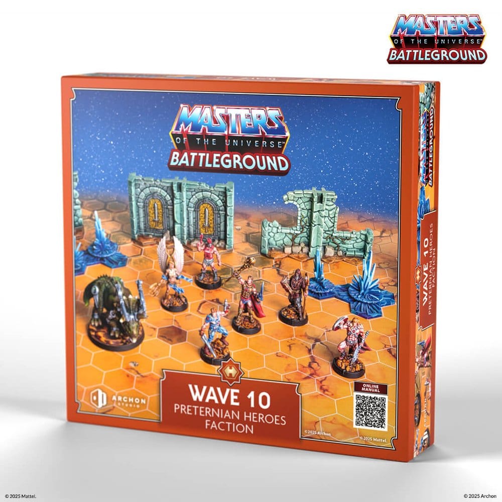 Masters of the Universe: Battleground Miniatures Game Wave 10: Preternian Heroes Faction *Italian Version* 5901397100463