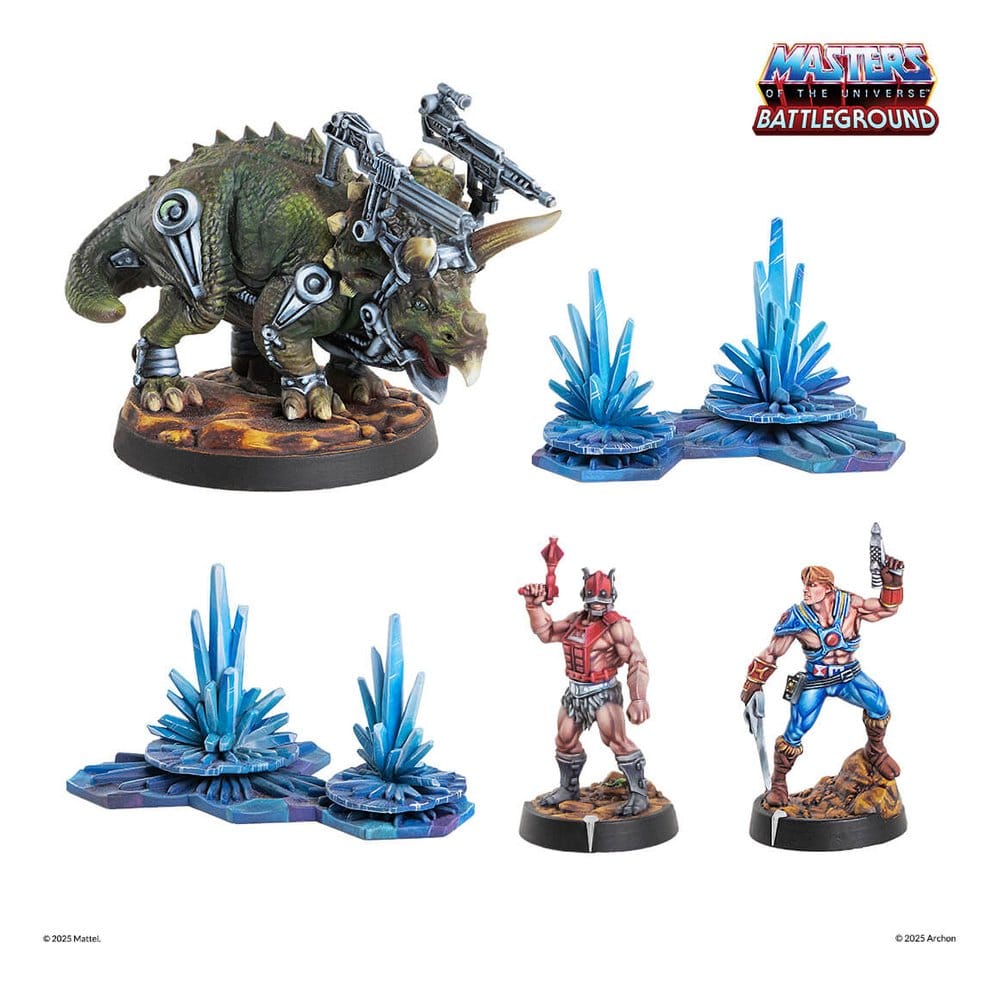 Masters of the Universe: Battleground Miniatures Game Wave 10: Preternian Heroes Faction *Italian Version* 5901397100463