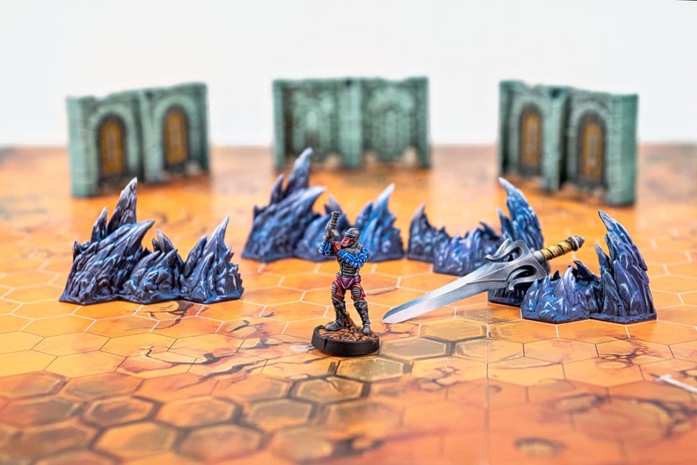 Masters of the Universe: Battleground Miniatures Game Wave 11: MOTU faction (Roboto) *Spanish Version* 5901397105888