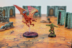 Masters of the Universe: Battleground Miniatures Game Wave 11: Preternian Heroes (Moss Man / Turbodactyl) *Spanish Version* 5901397105857