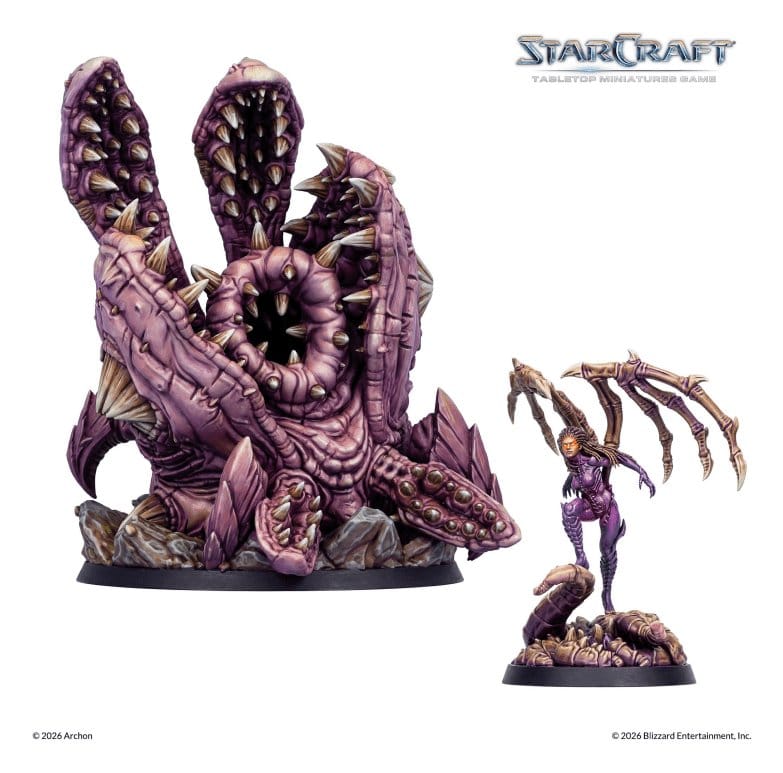 StarCraft TMG Hero Expansion Set Zerg: Kerrigan & Omega Worm 5901397106076