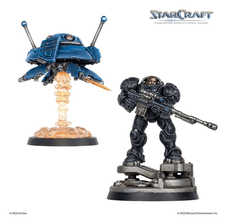 StarCraft TMG Hero Expansion Set Terran: Jim Raynor & Point Defense Drone 5901397106120