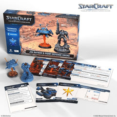 StarCraft TMG Hero Expansion Set Terran: Jim Raynor & Point Defense Drone 5901397106120