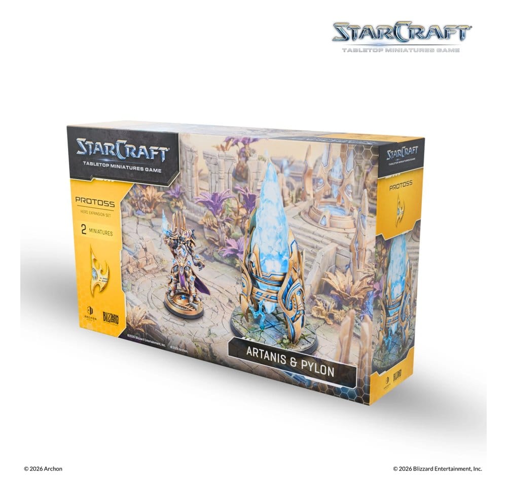 StarCraft TMG Hero Expansion Set Protoss: Artanis & Pylon 5901397106175