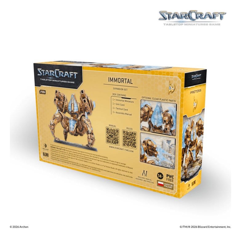 StarCraft TMG Expansion Set Protoss: Immortal 5901397106526