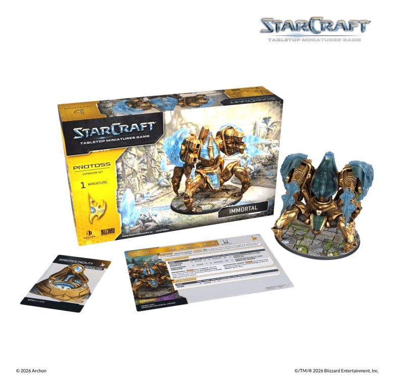 StarCraft TMG Expansion Set Protoss: Immortal 5901397106526