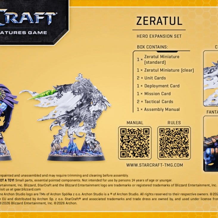 StarCraft TMG Hero Expansion Set Protoss: Zeratul 5901397106540