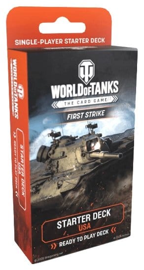 World of Tanks TCG First Strike Starter Deck USA *English Version* 5901397100982