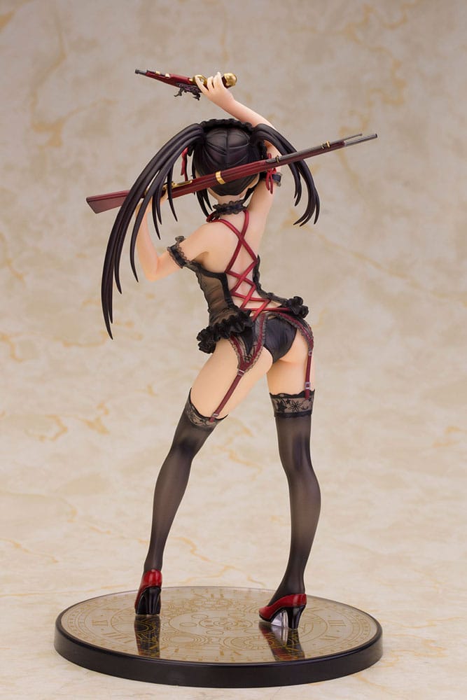 Date A Live Statue 1/7 Kurumi Tokisaki Lingerie Ver. Black 24 cm 4562283273022