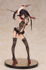 Date A Live Statue 1/7 Kurumi Tokisaki Lingerie Ver. Black 24 cm 4562283273022
