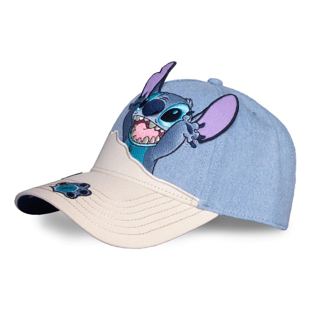 Lilo & Stitch Curved Bill Cap Beach Day Stitc 00BA370874DNY