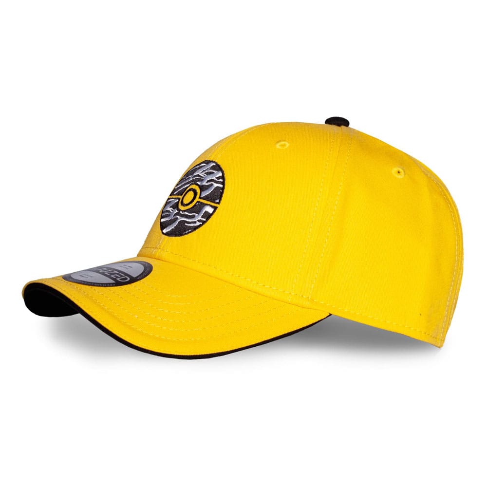 Pokemon Curved Bill Cap Pokeball yellow 8718526170788