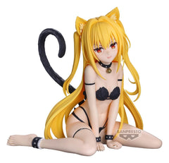 To Love Ru Darkness Nyarls Collection PVC Figure Konjiki no Yami Sitting Version 13 cm 4580886903603