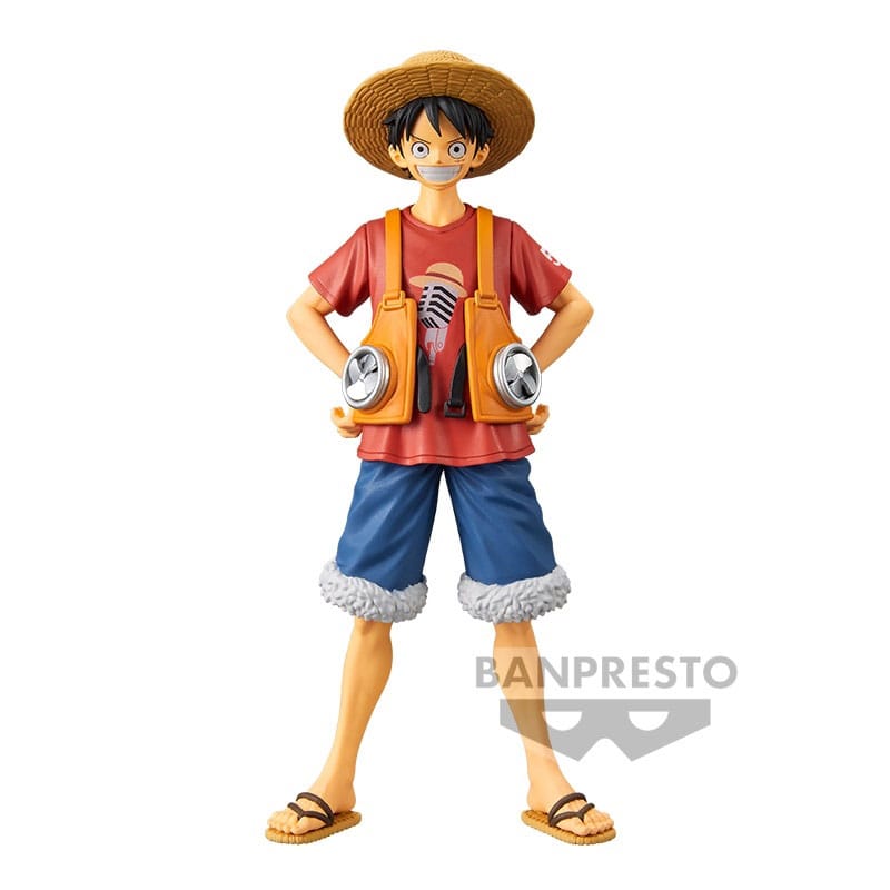 One Piece DXF - The Grandline Series PVC Statue Monkey D. Luffy Vol.1 18 cm 4983164188608