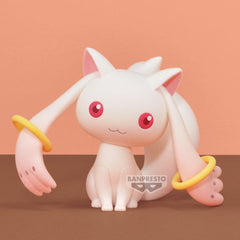 Puella Magia Madoka Magica the Movie Fluffy Puffy PVC Figure Kyubey & Bebe ver. A Kyubey 7 cm 4983164197693