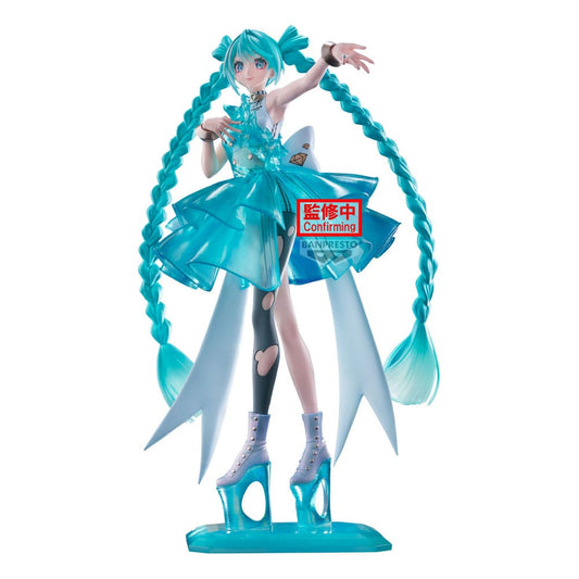 Hatsune Miku Clearluxe  PVC Statue Emerald Gem 28 cm 4983164293265
