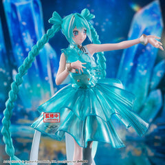 Hatsune Miku Clearluxe  PVC Statue Emerald Gem 28 cm 4983164293265