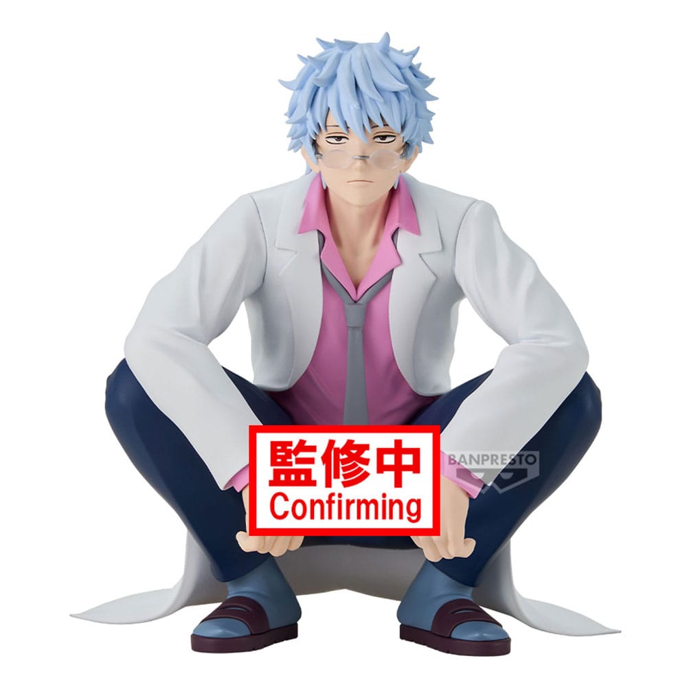 Gintama - Mr. Ginpachi's Zany Class Desk Figure PVC Statue Ginpachi Sakata 13 cm 4983164297225